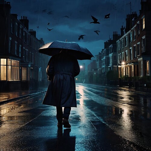 Leonardo_Kino_XL_Midnight_a_dark_blue_night_Its_raining_lightl_1