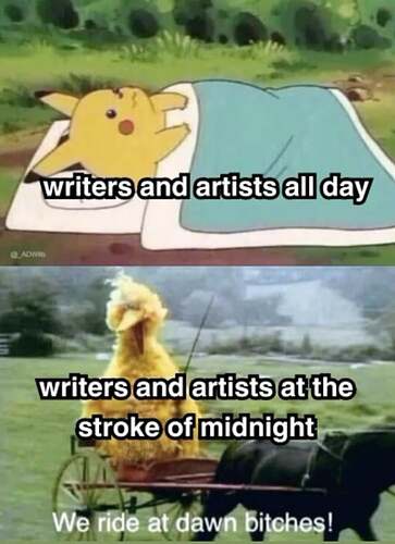 bir esin kaynağı olarak gece