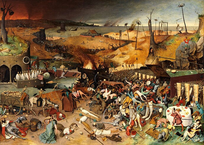 Pieter Bruegel the Elder - the triumph of death (1562)