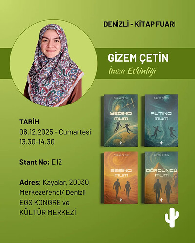 Tüm okurlarımız davetlidir. 😇