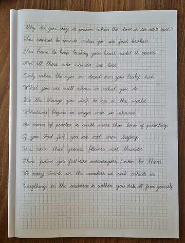 cursive