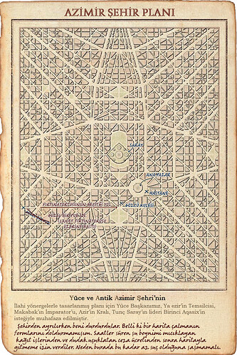 Azimir Şehri Planı