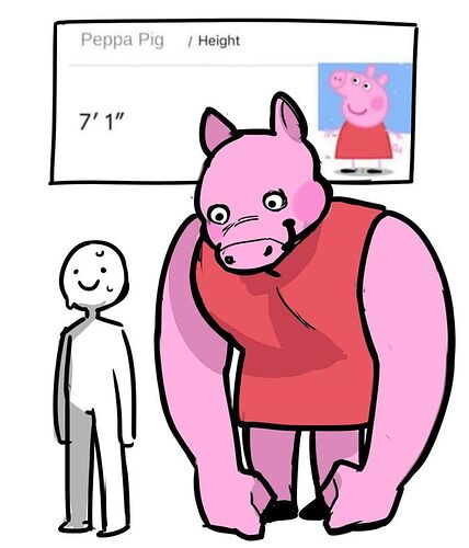 Peppa is waving at you