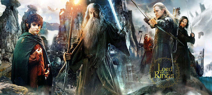 Yüzüklerin Efendisi Havalı Arka Plan