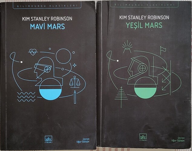 yeşil-mavi mars