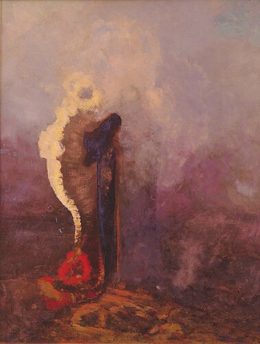 Odilon Redon - The Dream 1904 - (MeisterDrucke-42124)